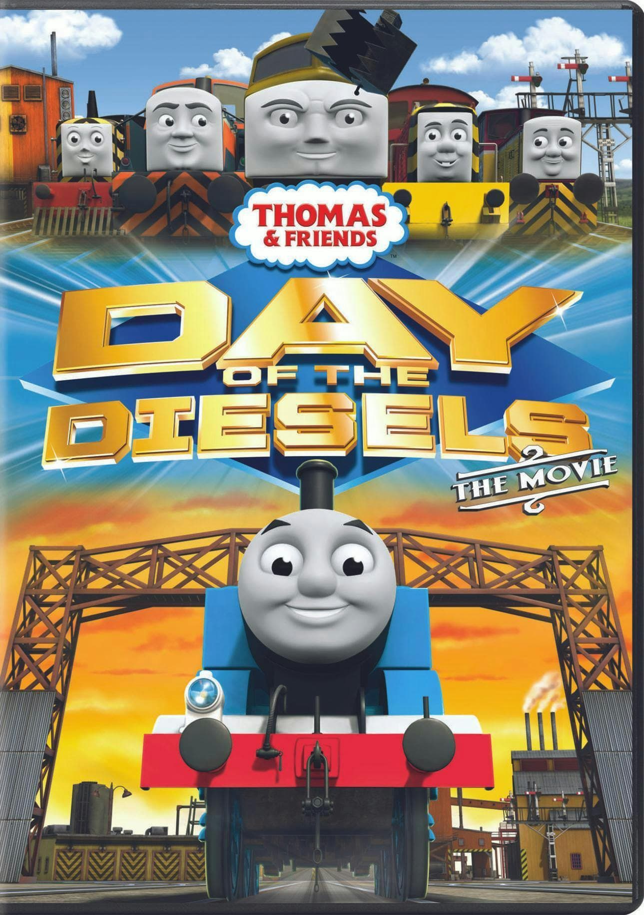 Thomas & Friends: Day of the Diesels - The Movie poster