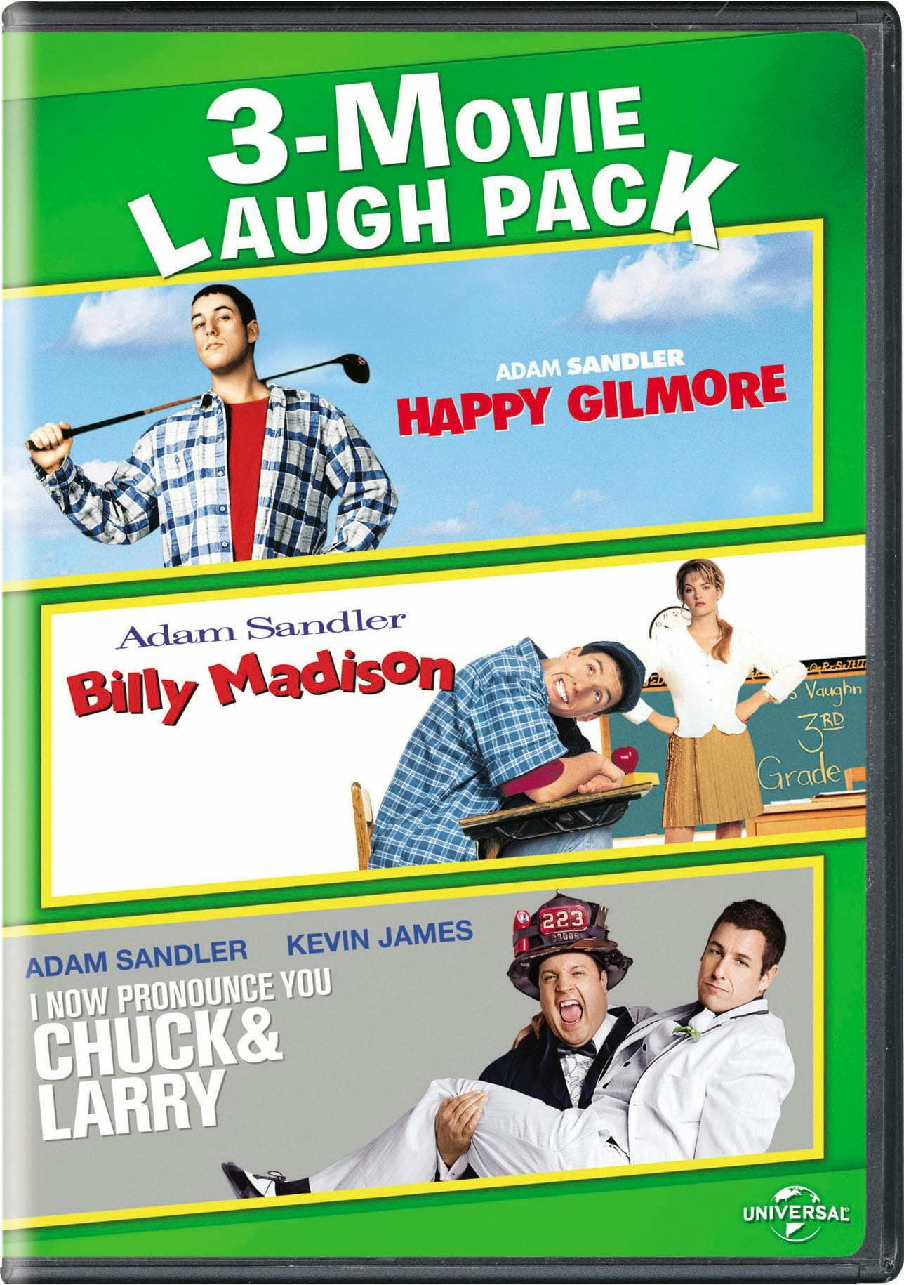 Happy Gilmore/Billy Madison/I Now Pronounce You Chuck & Larry poster