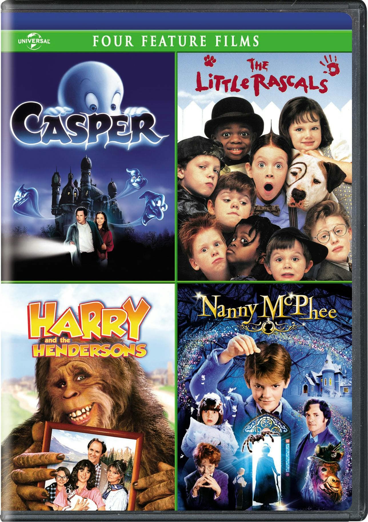 Casper/The Little Rascals/Harry and the Hendersons/Nanny McPhee (Box Set) poster