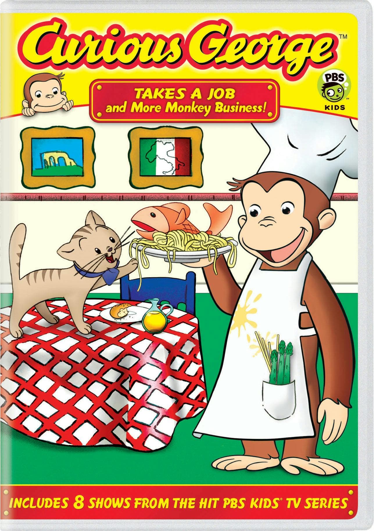Curious George: Takes a Job and More Monkey Business poster