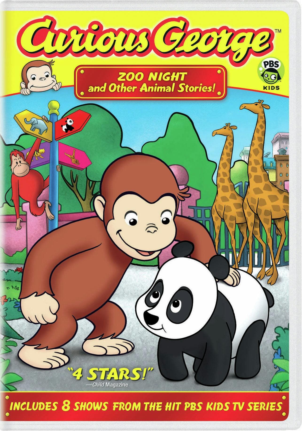 Curious George: Zoo Night and Other Animal Stories (2007) poster