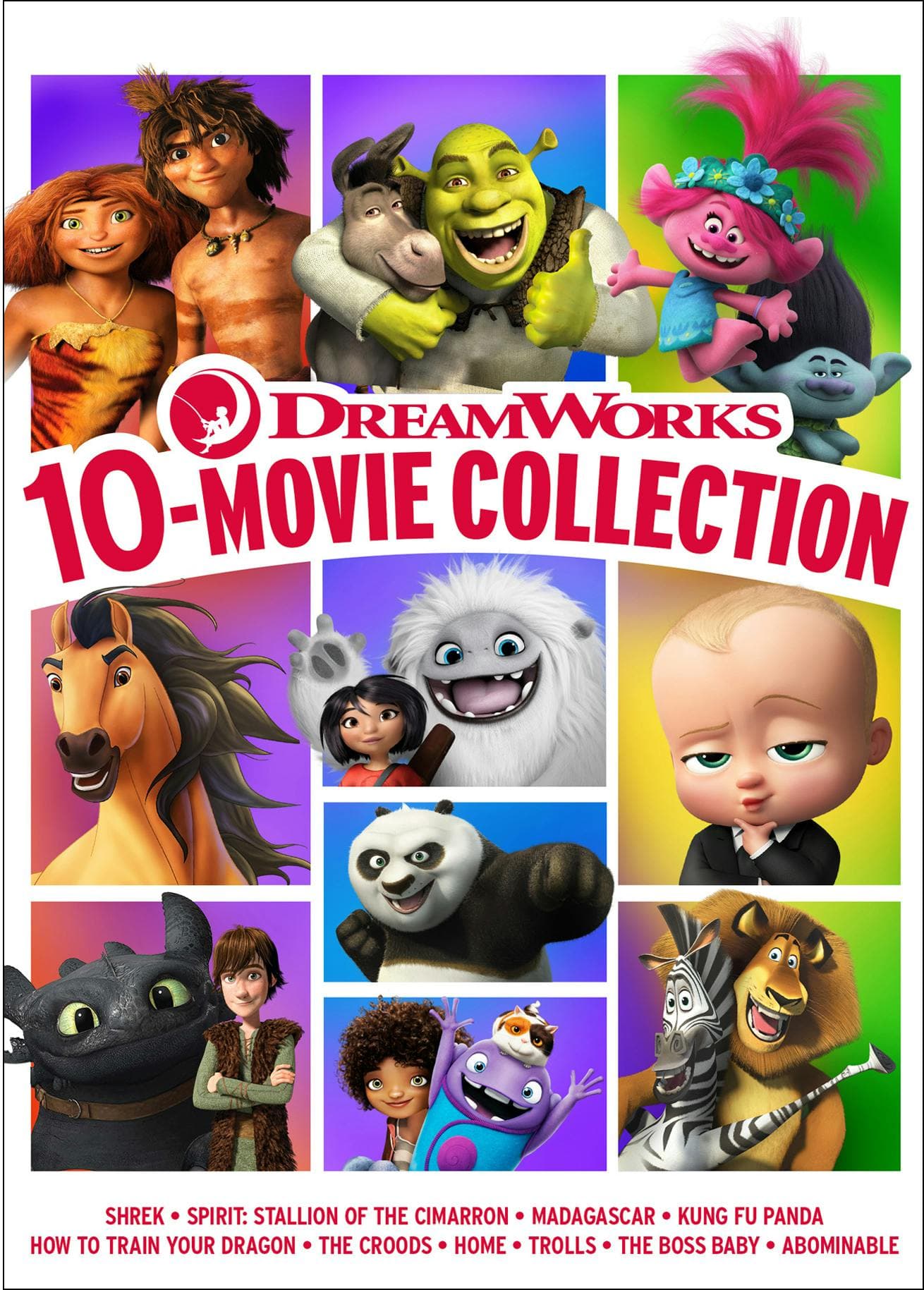DreamWorks 10-Movie Collection poster