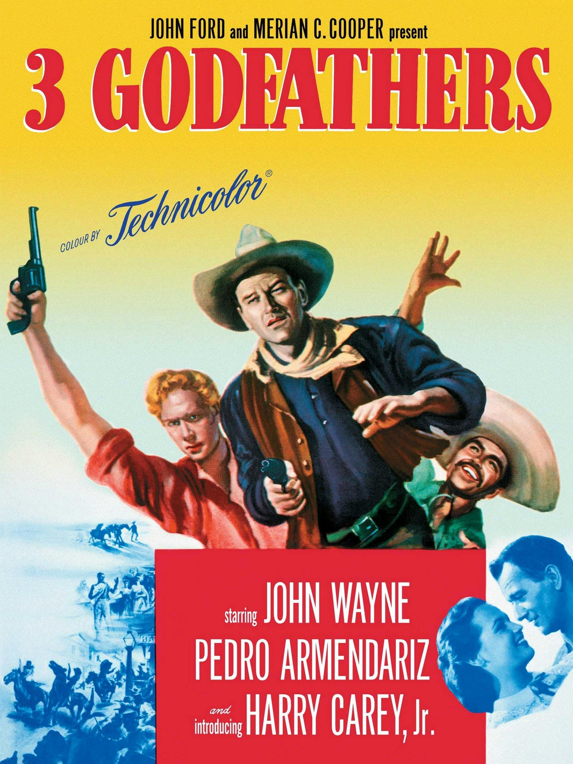 3 Godfathers poster