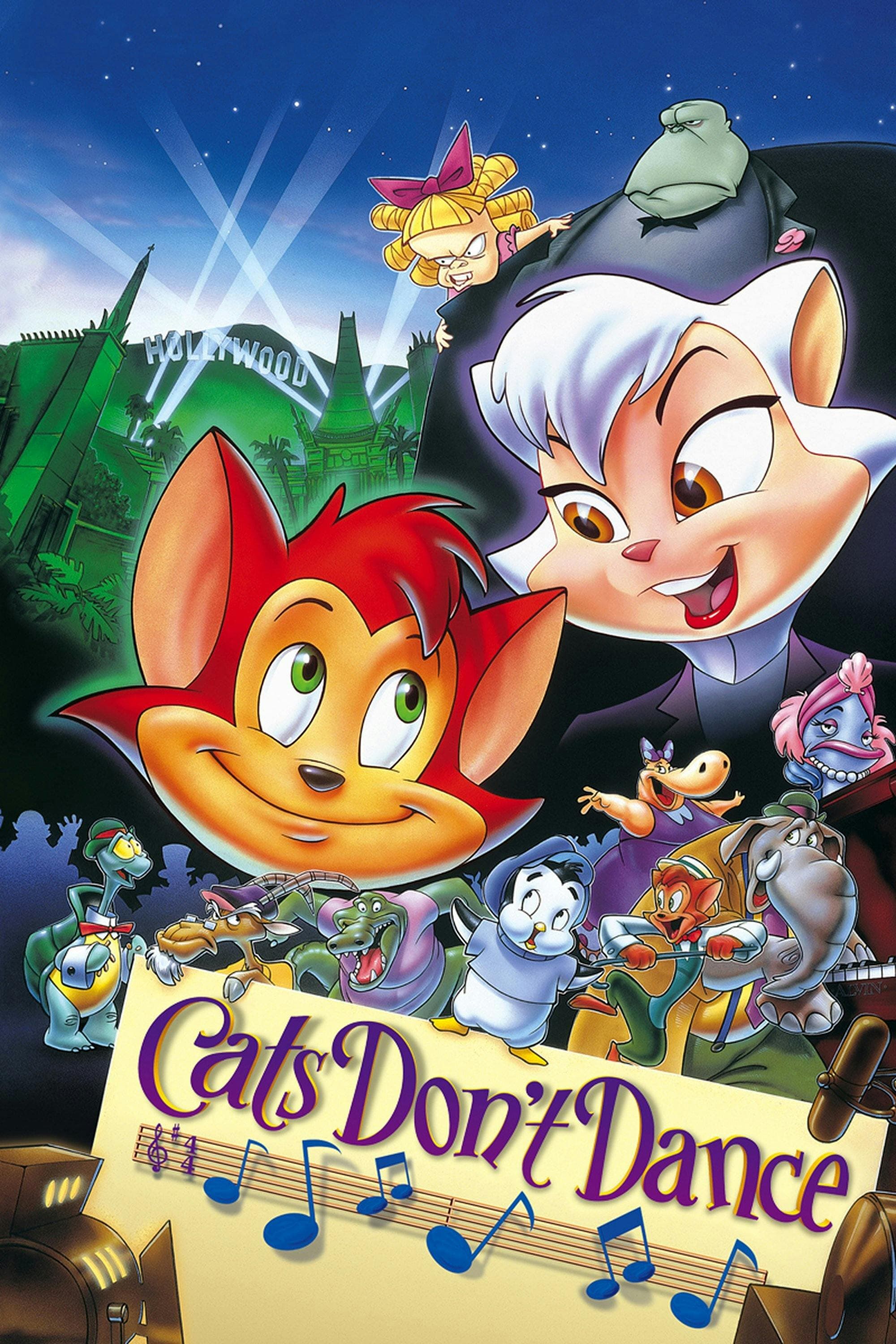 Cats Don't Dance poster