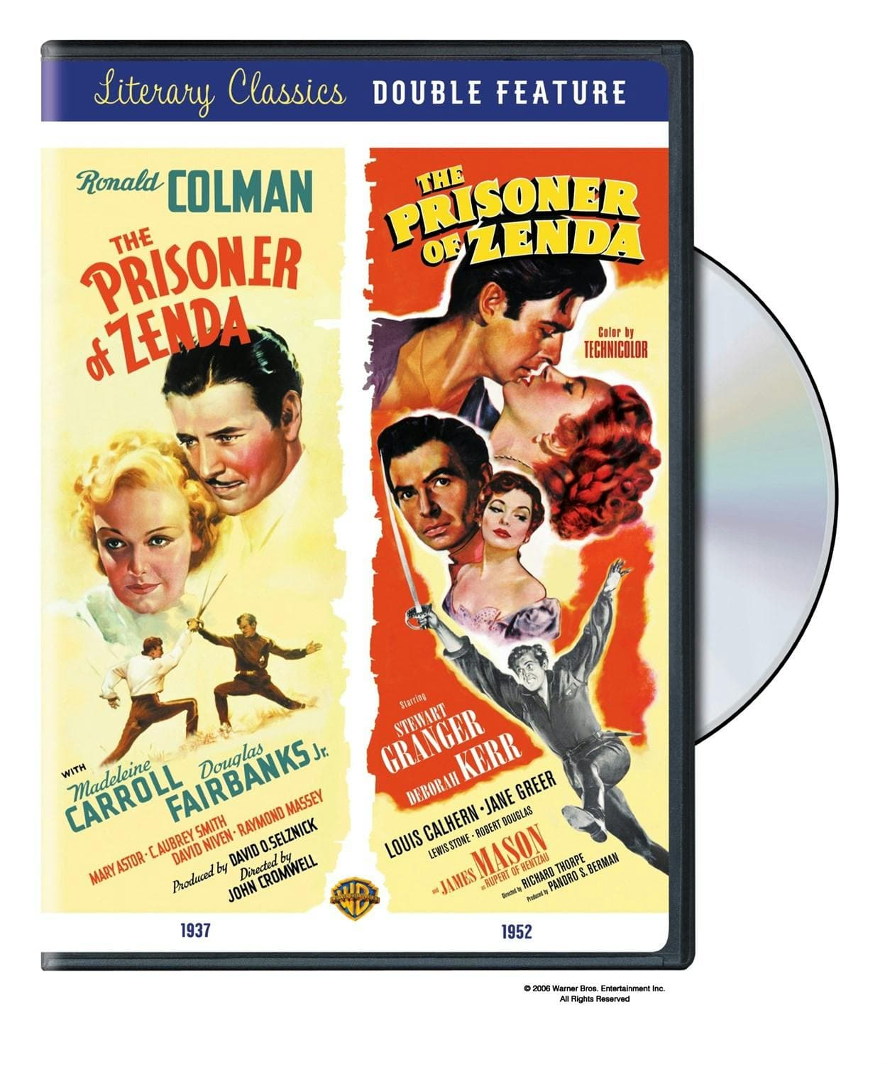 Prisoner of Zenda (1937/1952) (DVD Double Feature) poster