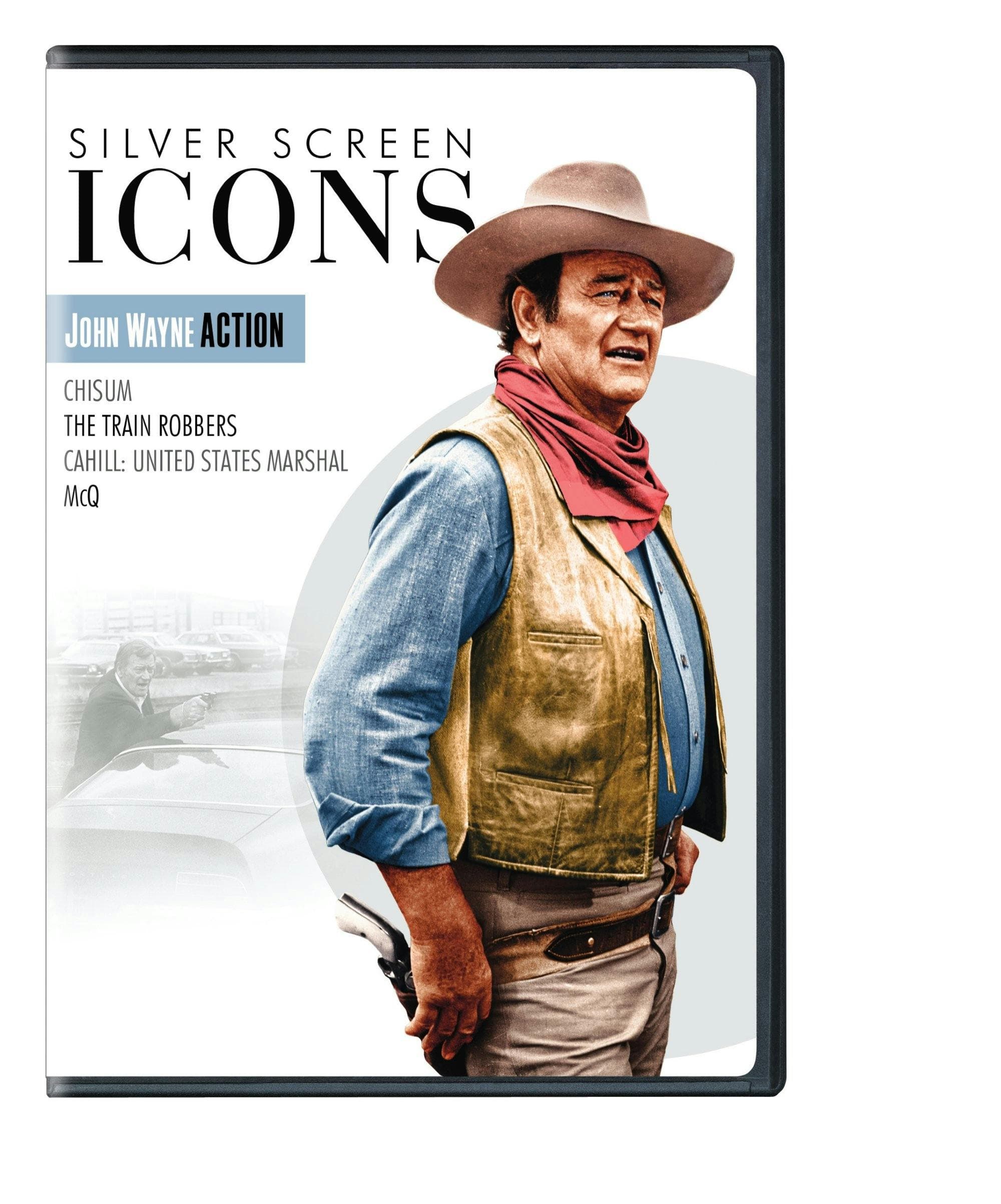 Silver Screen Icons: John Wayne Action poster