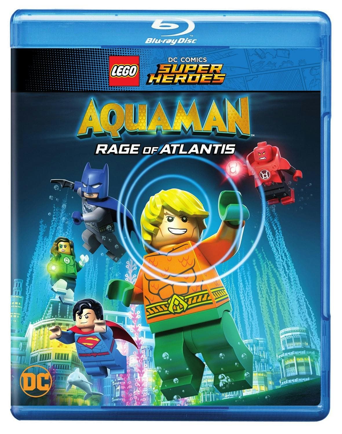 LEGO DC Super Heroes: Aquaman: Rage of Atlantis /no mini fig poster