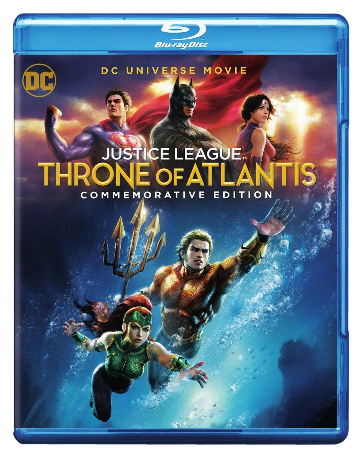 DCU Justice League: Throne of Atlantis Commemorative Edition poster