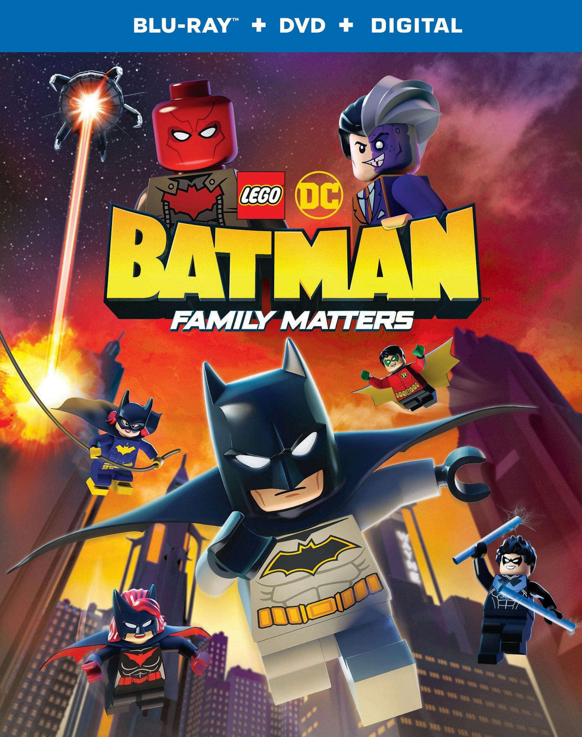 LEGO DC: Batman: Family Matters BD poster