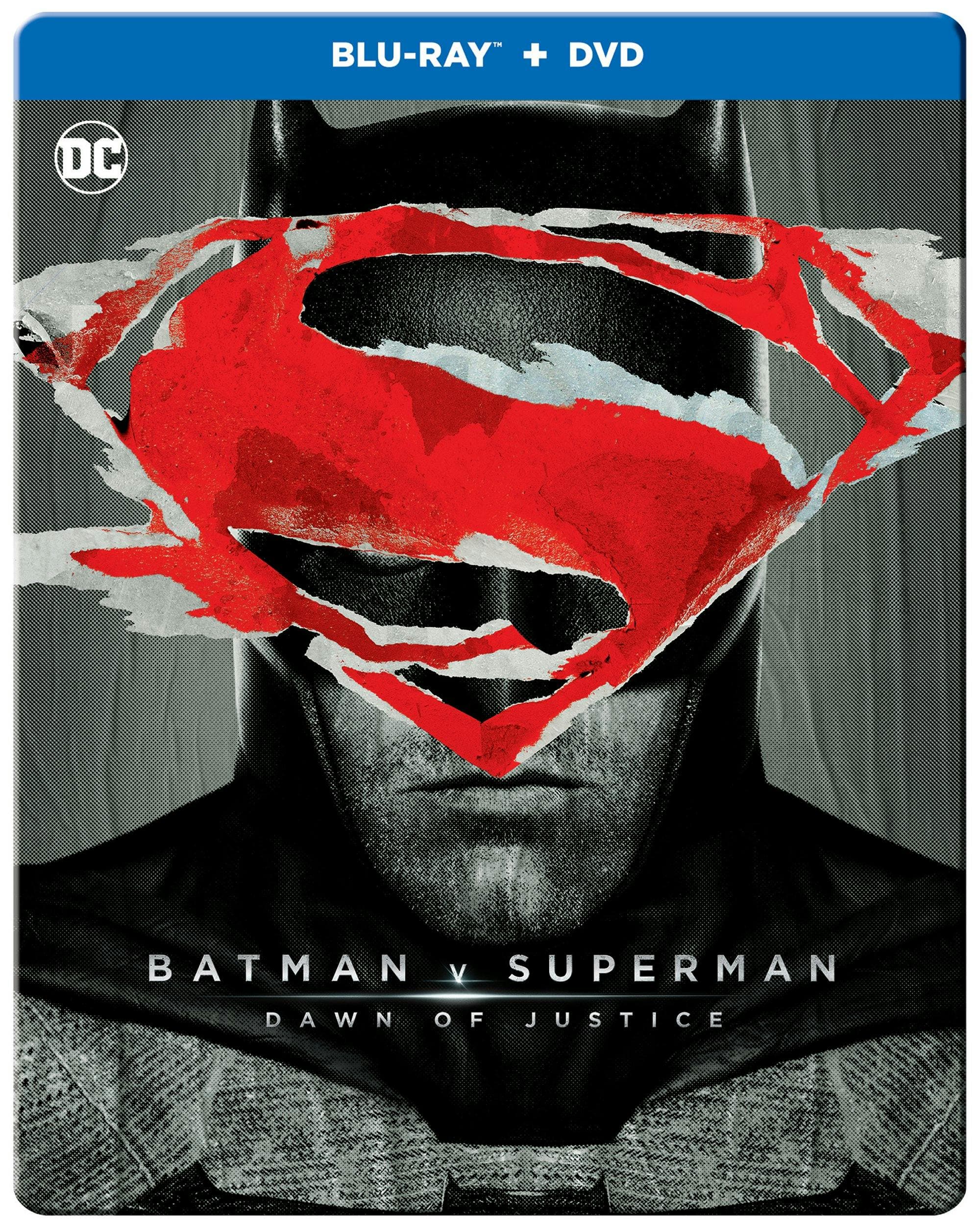 Batman V Superman- Dawn of Justice Steelbook poster