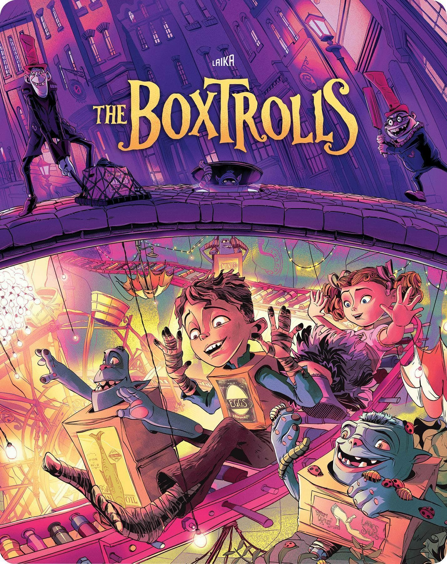 The Boxtrolls - Limited Edition Steelbook poster