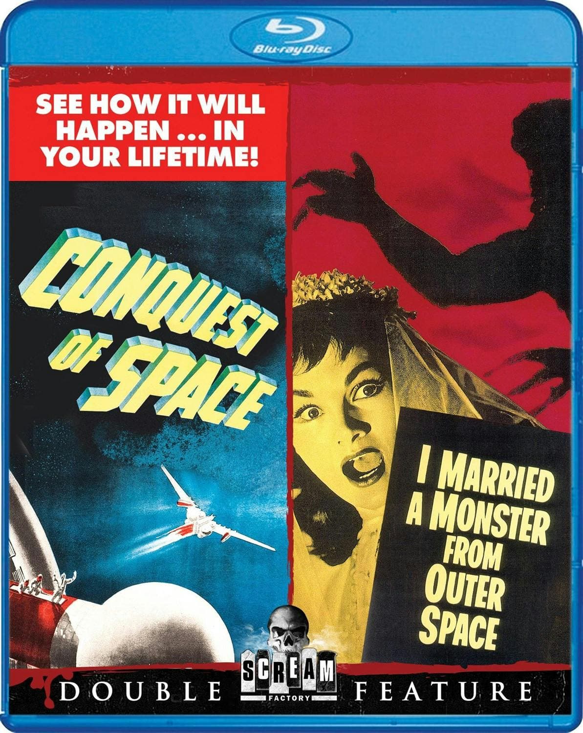 Conquest Of Space / I Married A Monster From Outer Space - Double Feature poster