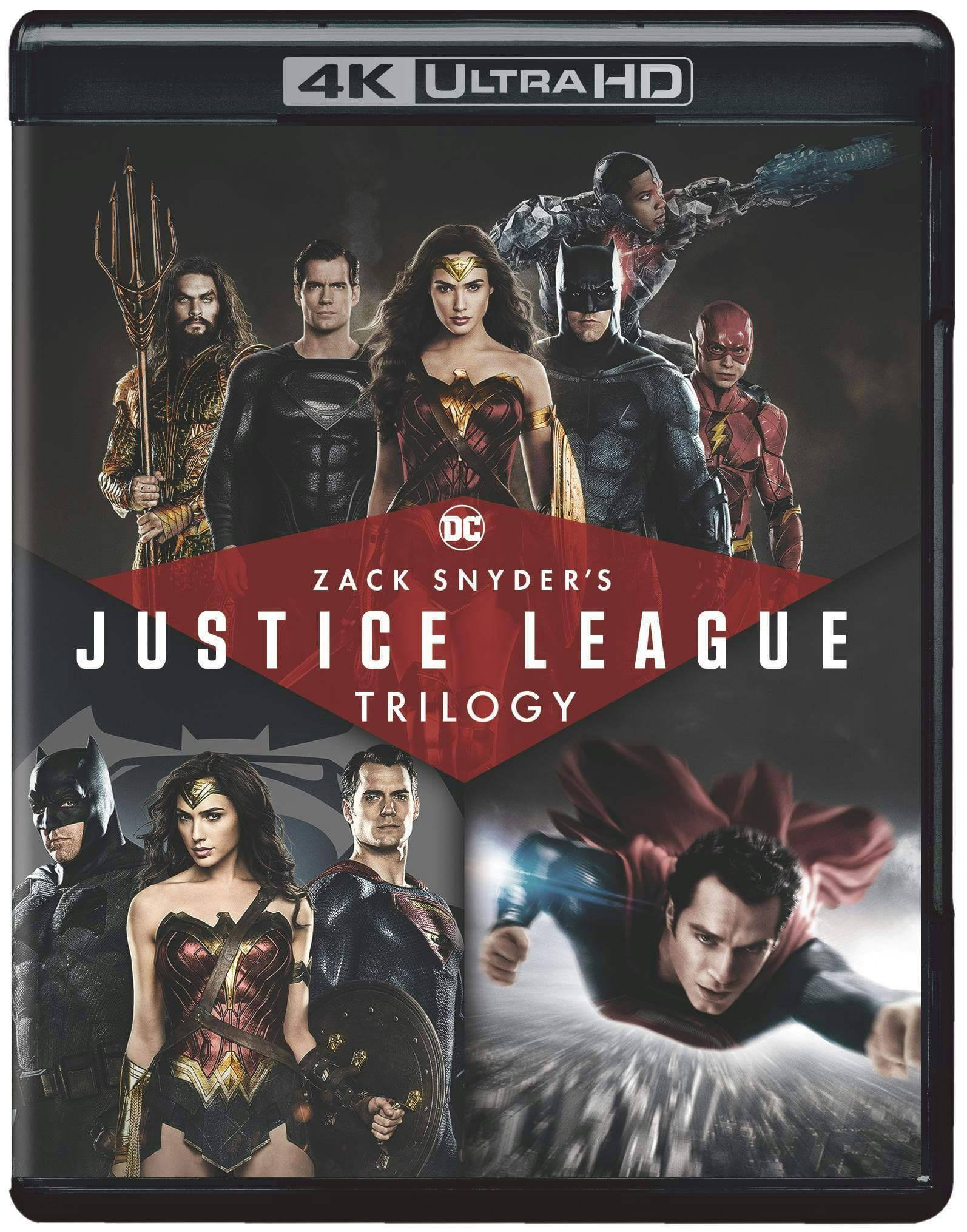Zack Snyder's Justice League Trilogy poster