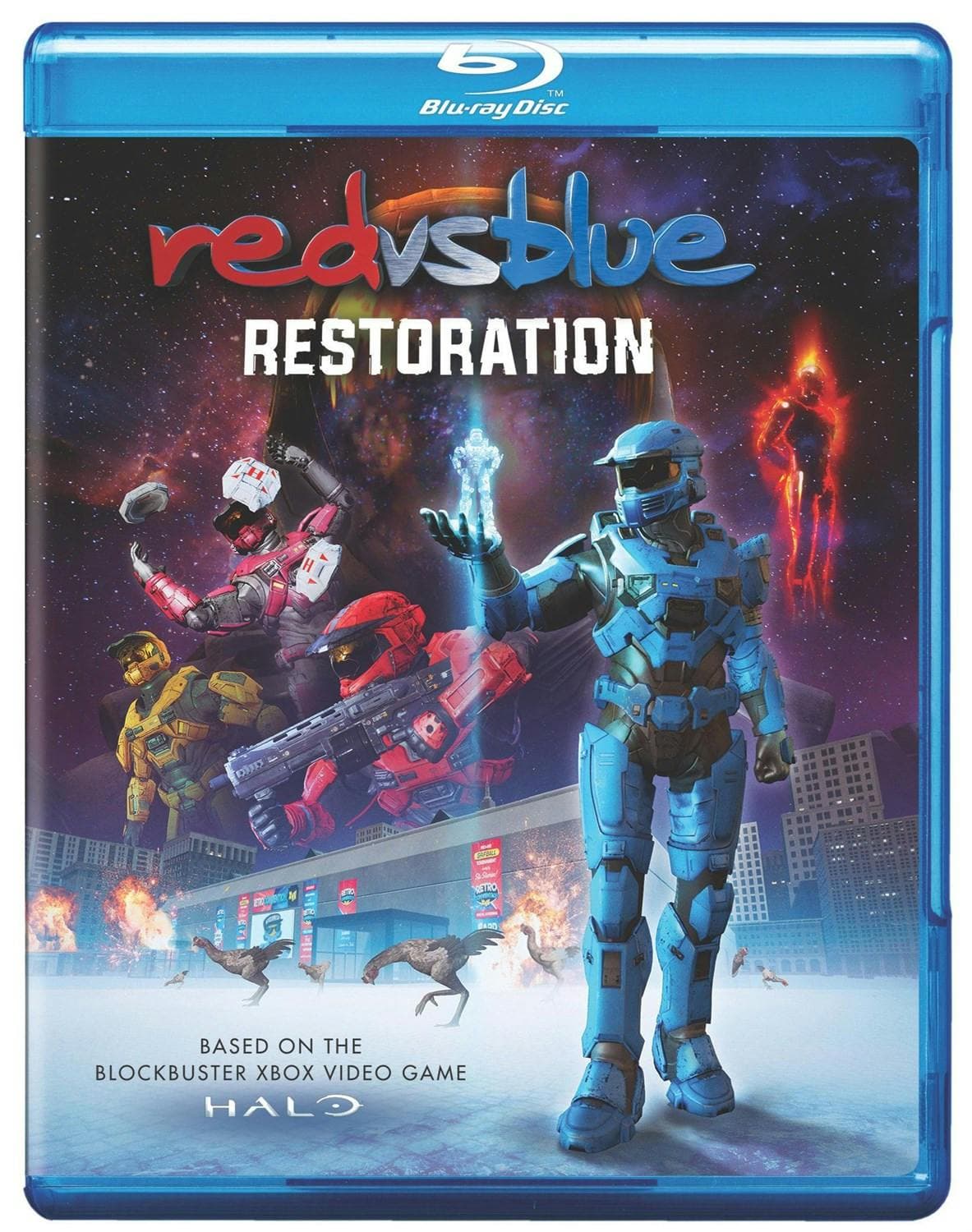 Red vs. Blue: Restoration poster