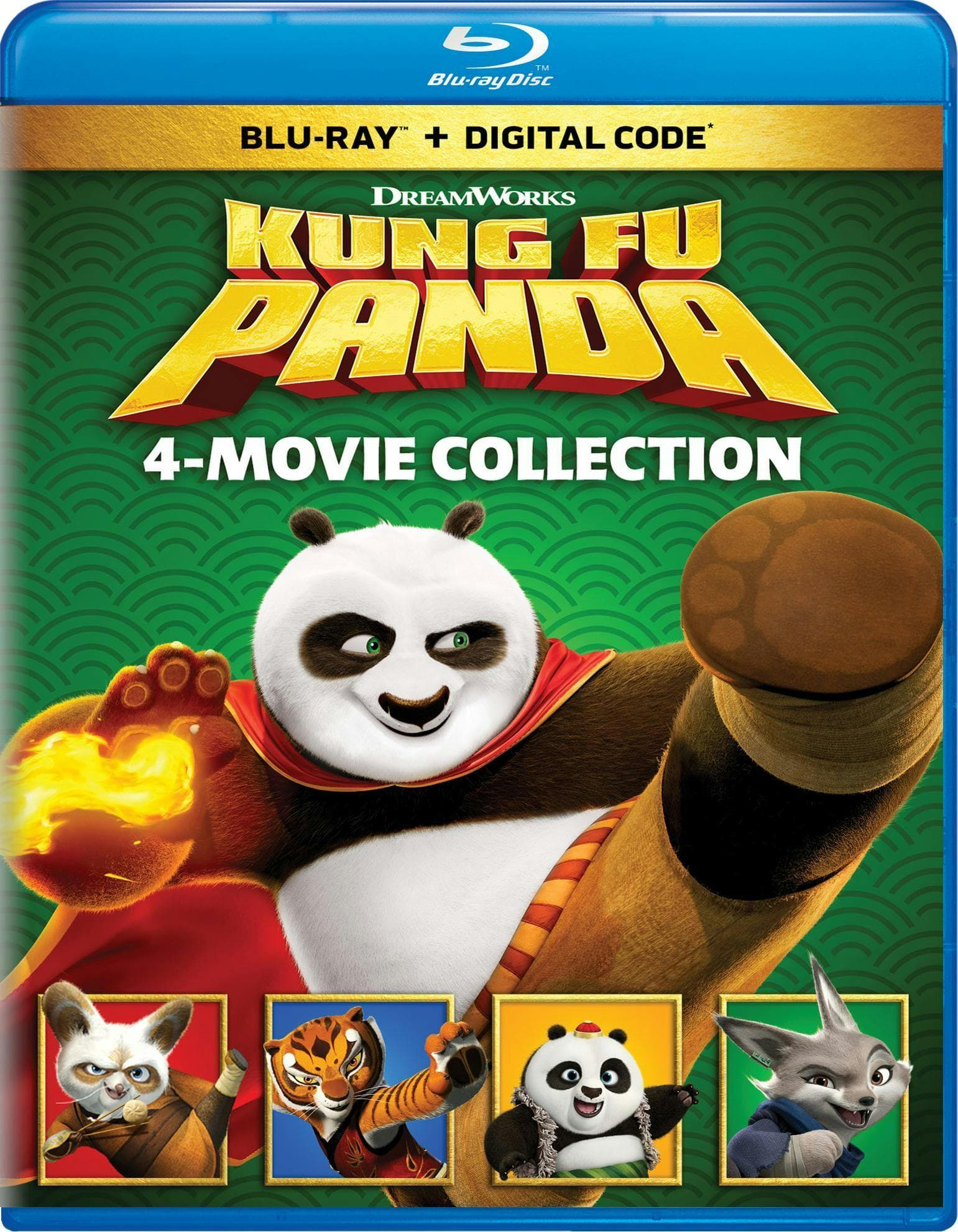 Kung Fu Panda: 4 Movie Collection poster