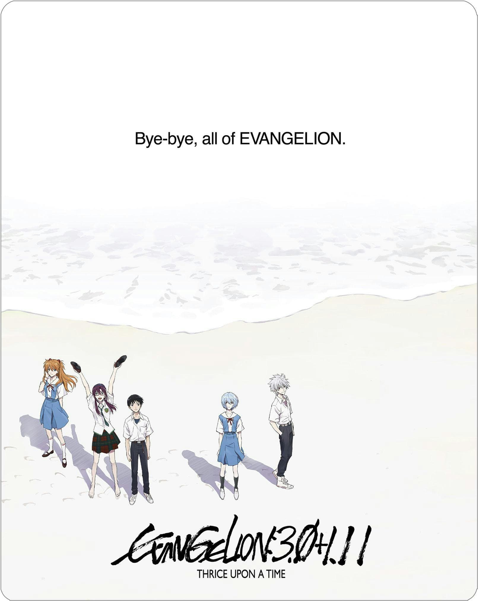 EVANGELION:3.0+1.11 THRICE UPON A TIME - Limited Edition Steelbook poster