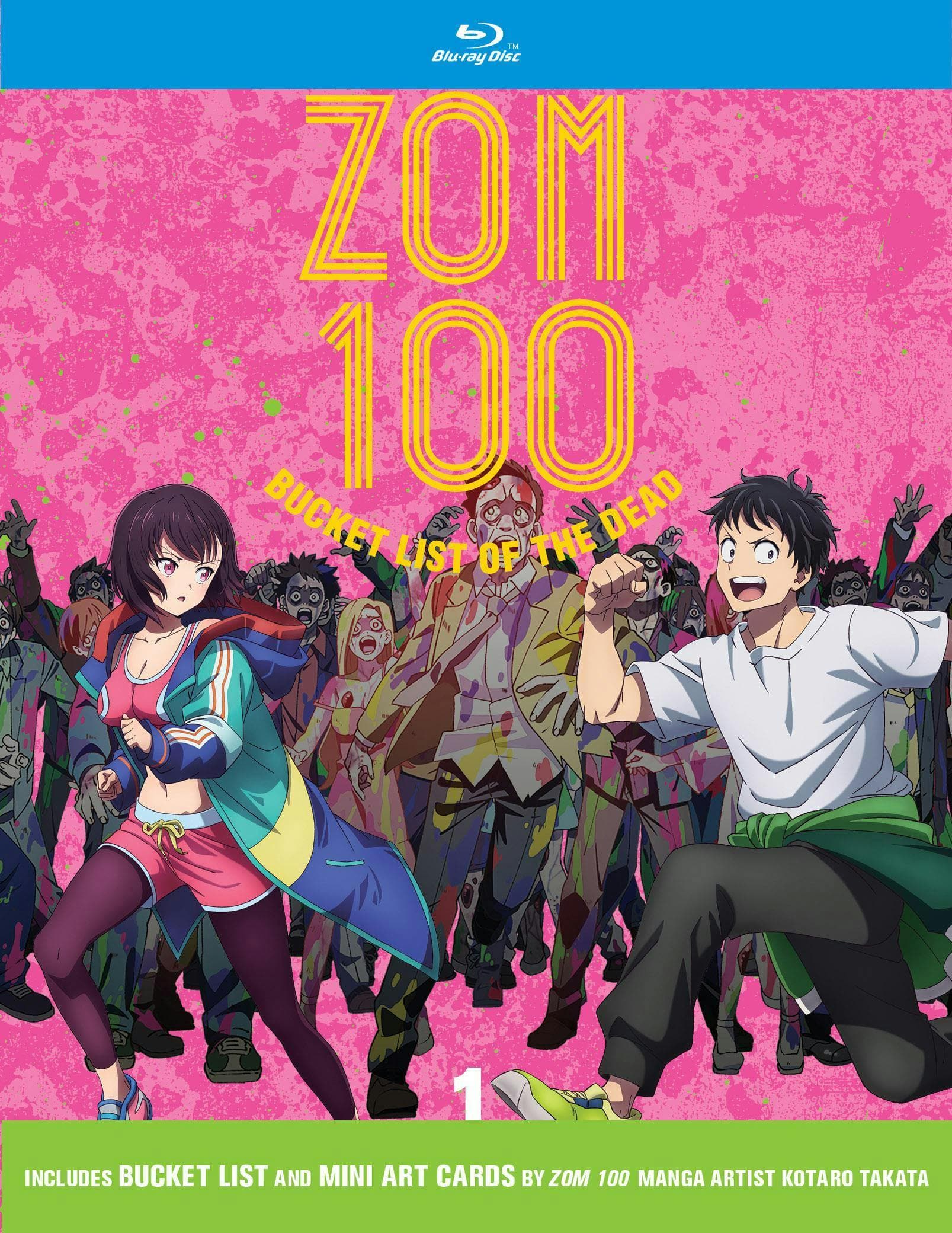 Zom 100 Bucket List of the Dead: The Complete First Season Limited Edition poster