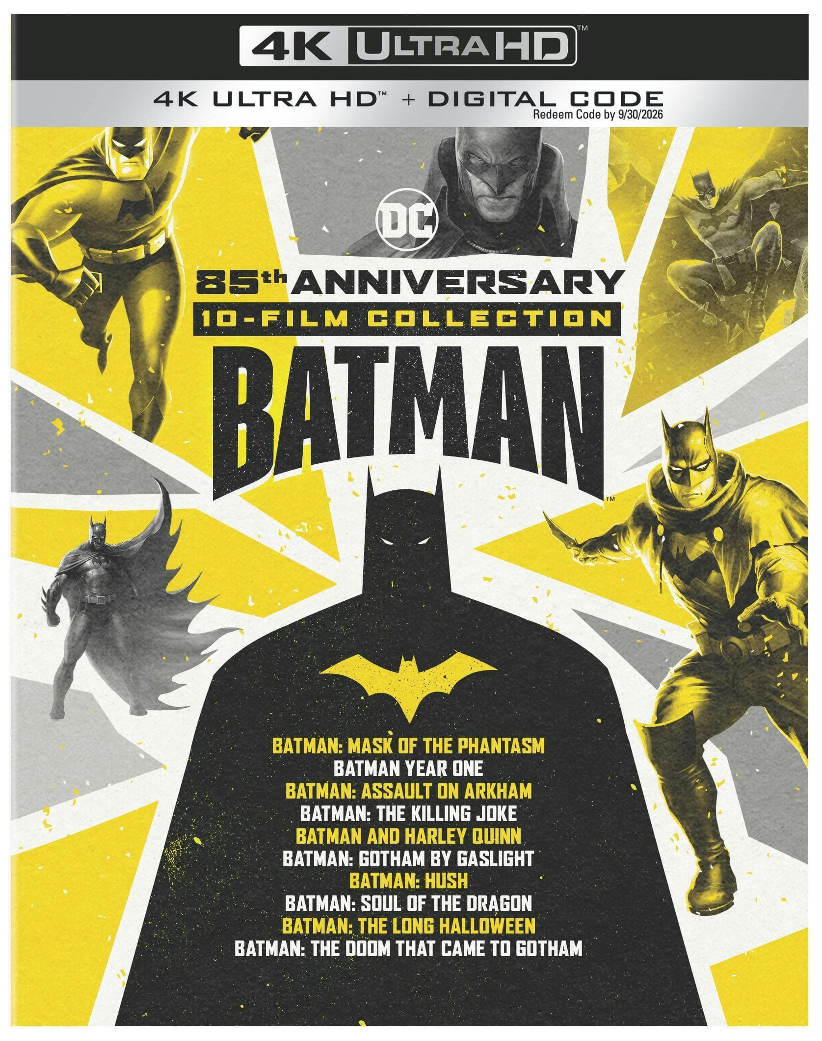 Batman 85th Anniversary Collection poster
