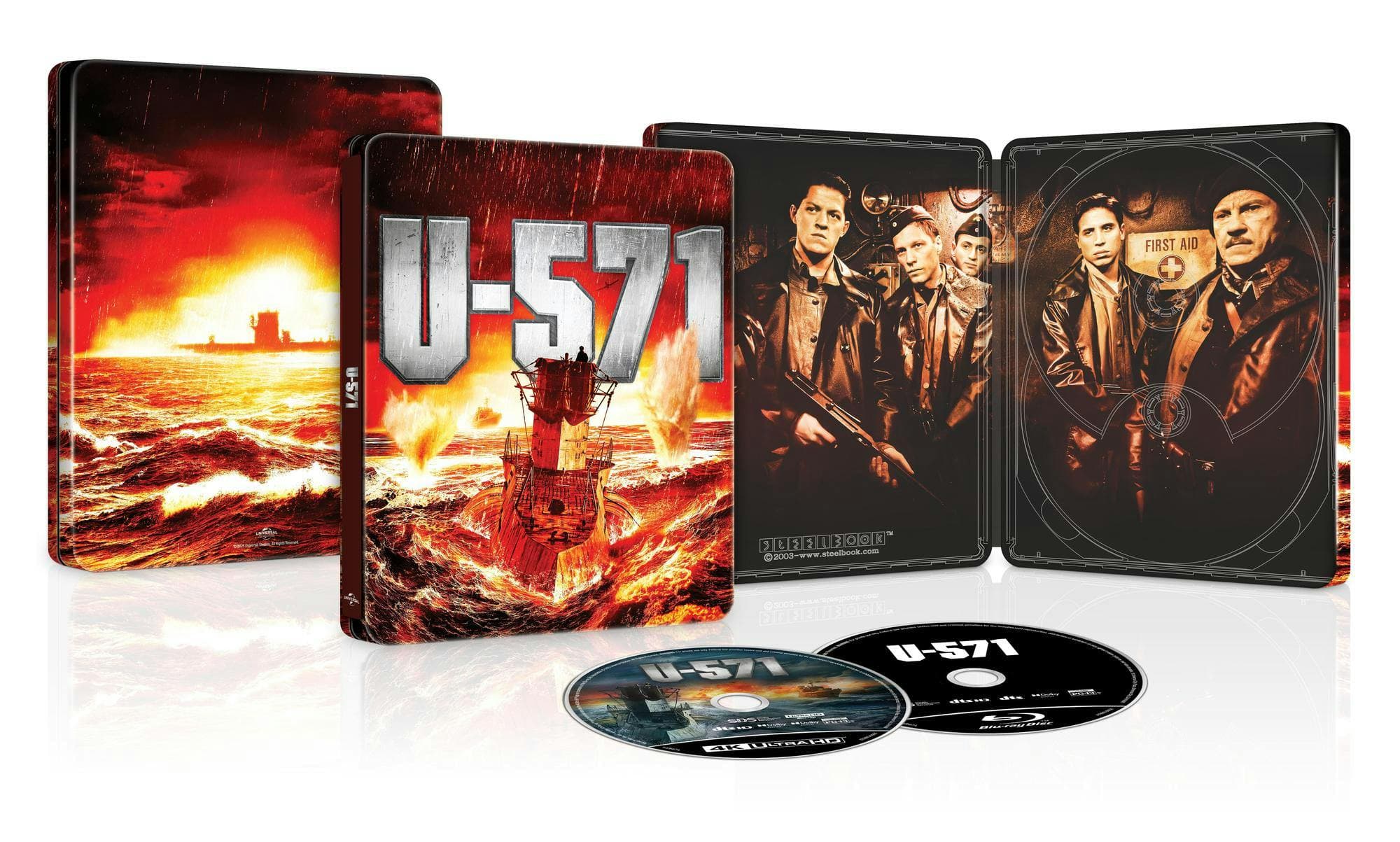 U-571 - 25th Anniversary Limited Edition Steelbook 4K Ultra HD + Blu-ray + Digital poster