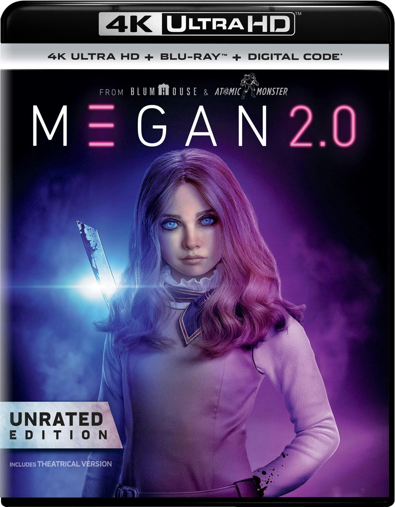 M3GAN 2.0 - Unrated Edition 4K Ultra HD + Blu-ray + Digital poster