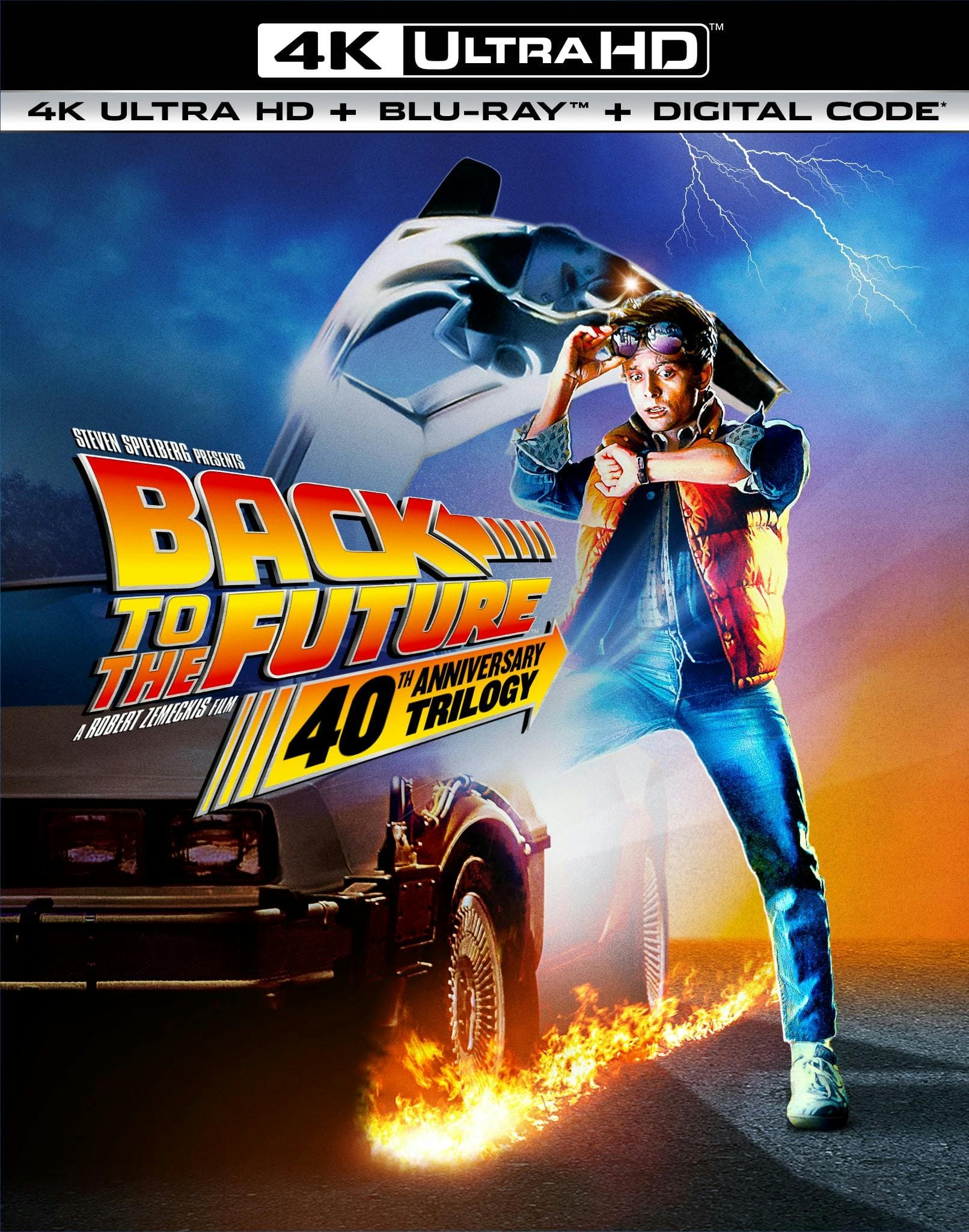 Back to the Future Trilogy - 40th Anniversary Edition 4K Ultra HD + Blu-ray + Digital poster
