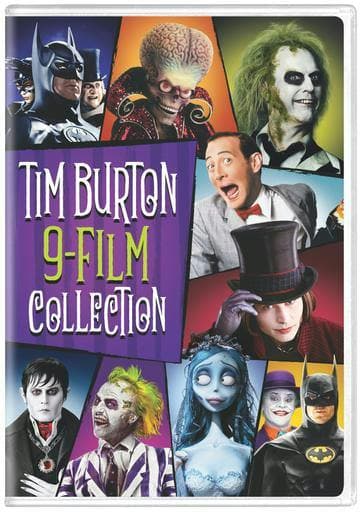 Tim Burton 9-Film Collection poster