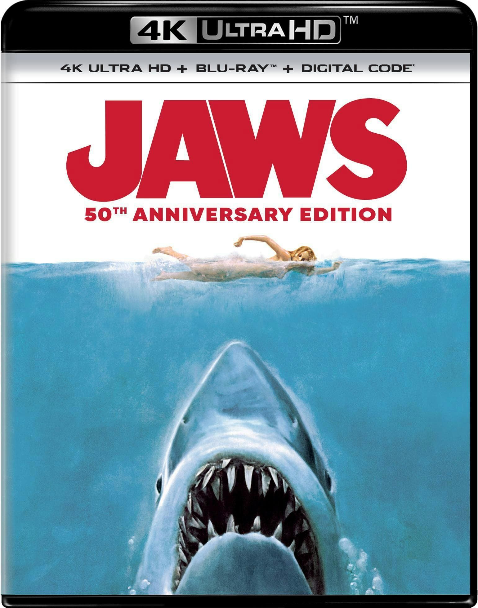Jaws 50th Anniversary Edition poster