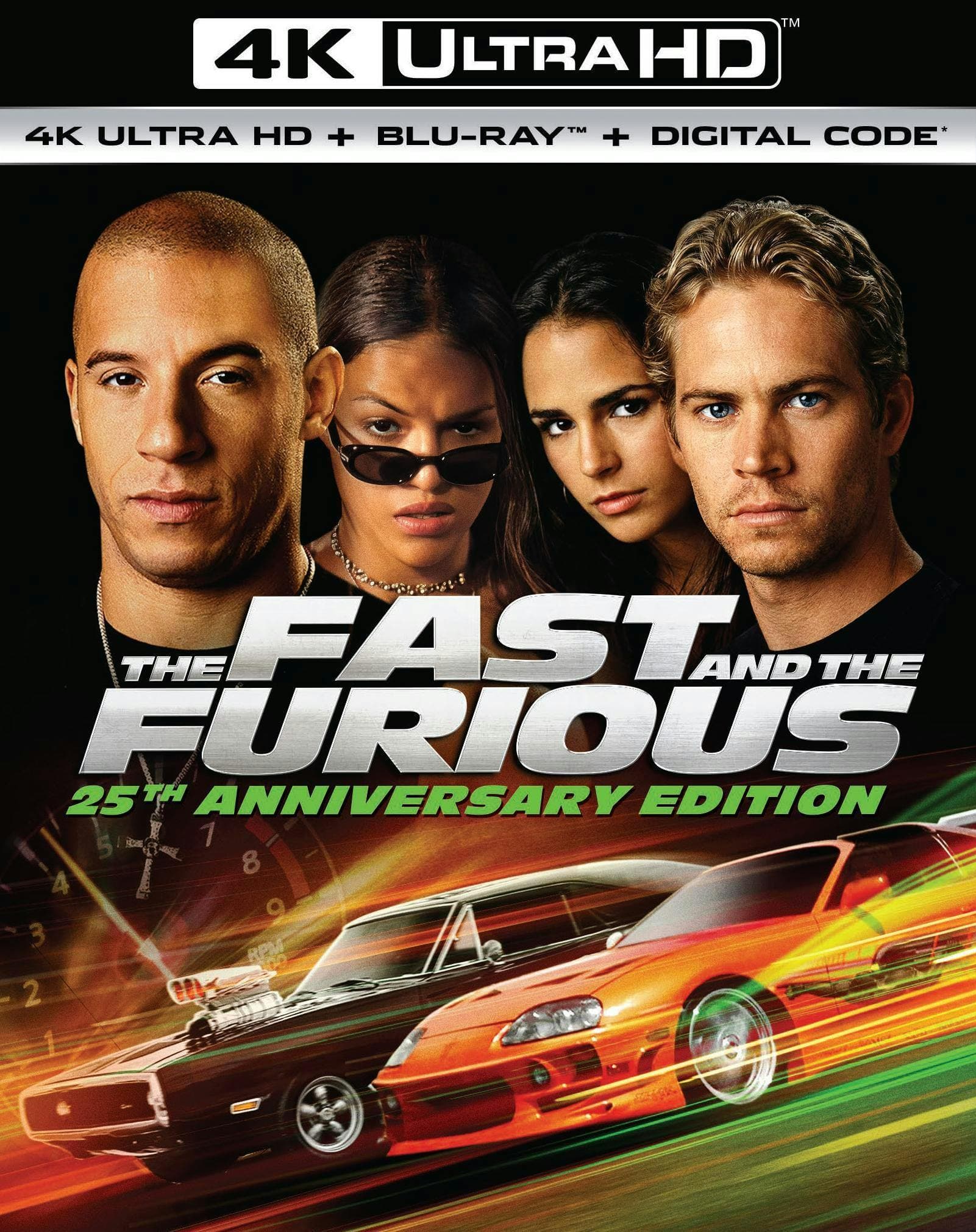 The Fast and The Furious 25th Anniversary poster