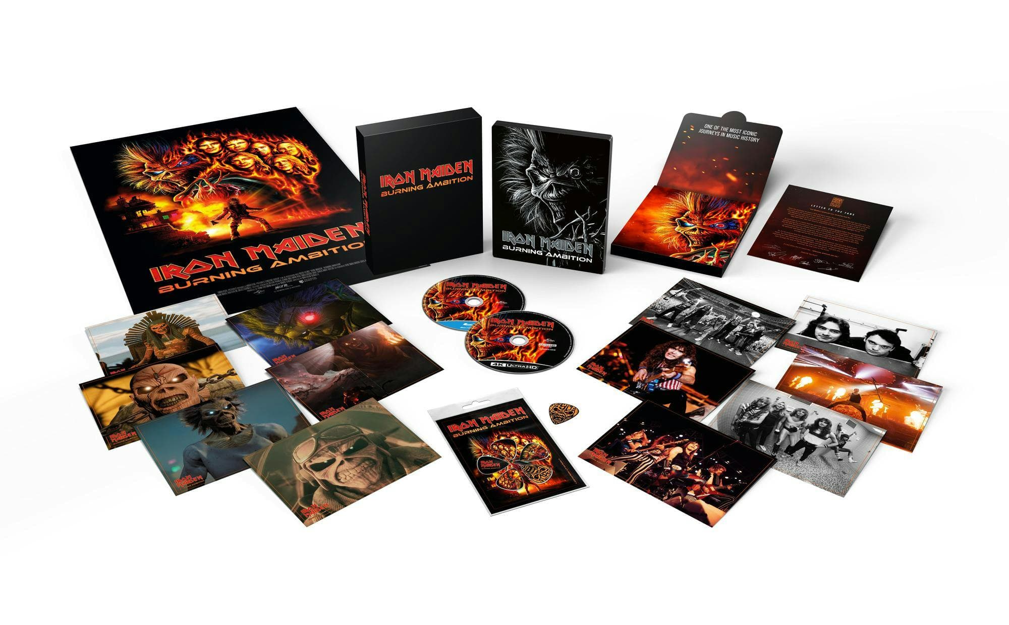 Iron Maiden: Burning Ambition - Limited Edition Steelbook Giftset poster