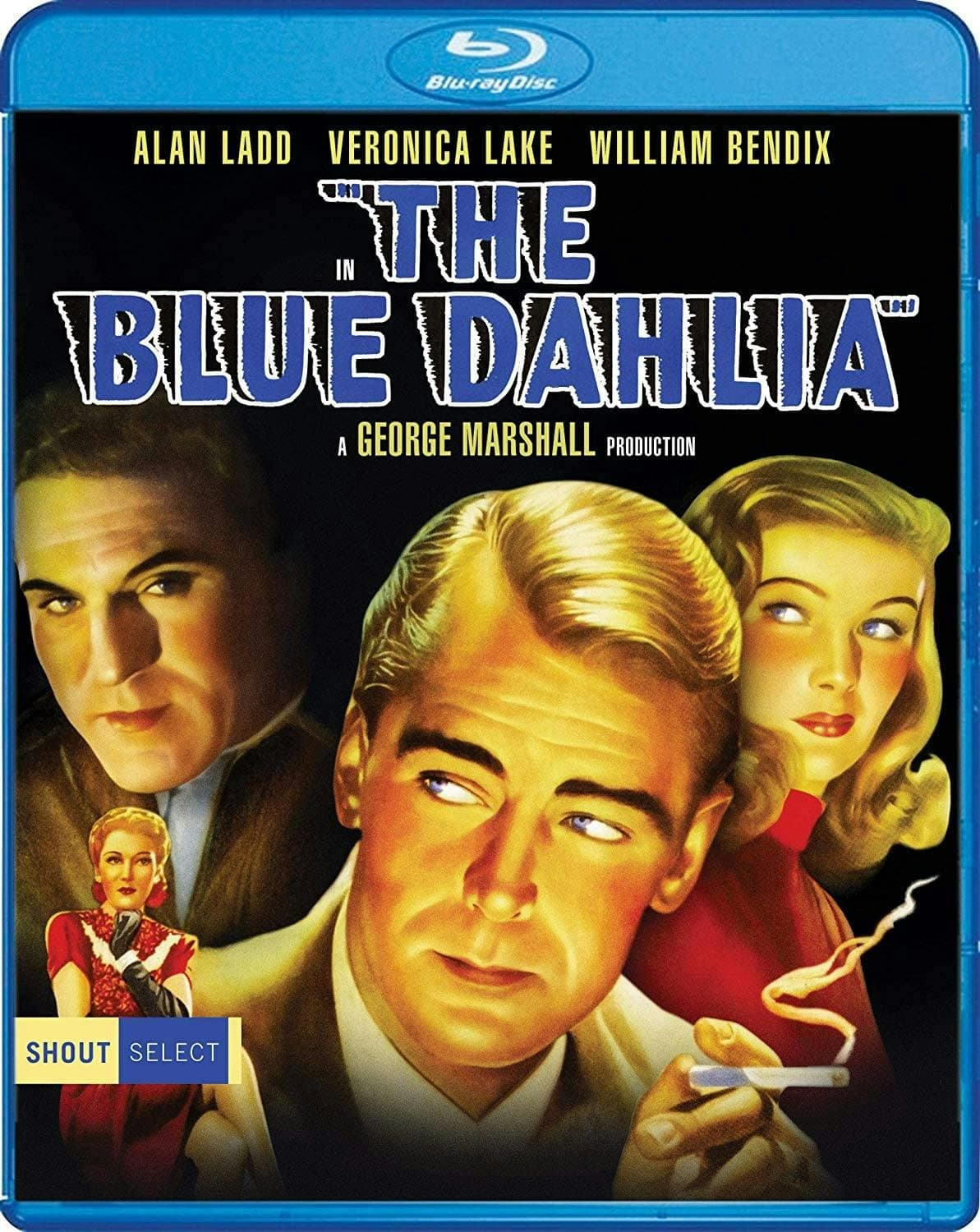 The Blue Dahlia poster