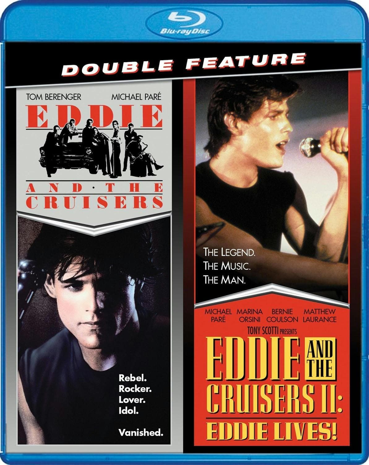 Eddie And The Cruisers / Eddie And The Cruisers II: Eddie Lives! - Double Feature poster