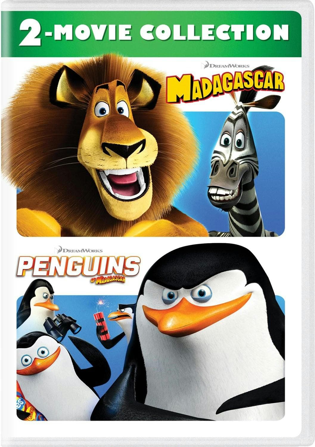 Madagascar/Penguins of Madagascar poster