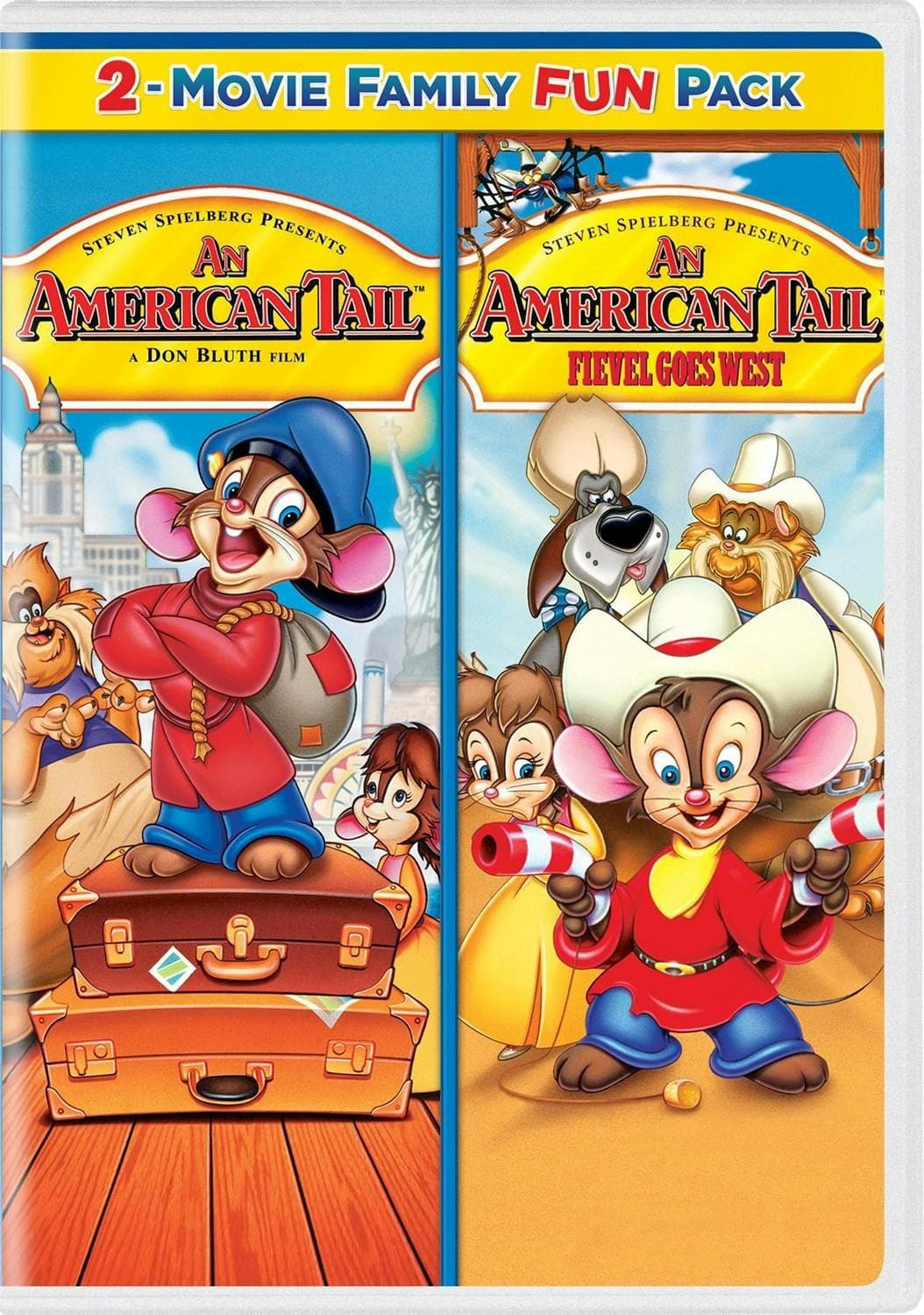 An American Tail/An American Tail - Fievel Goes West poster