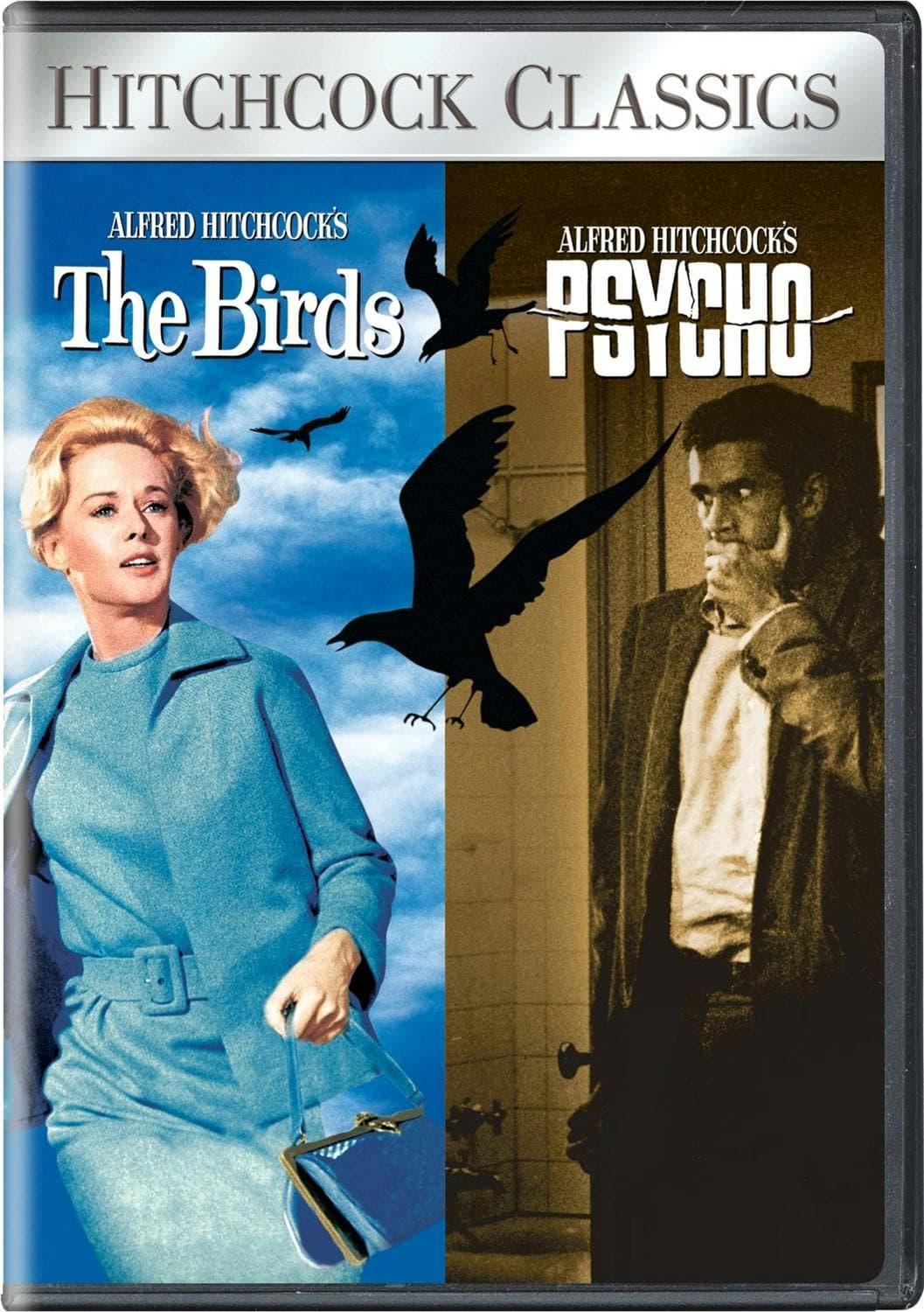 Psycho/The Birds poster