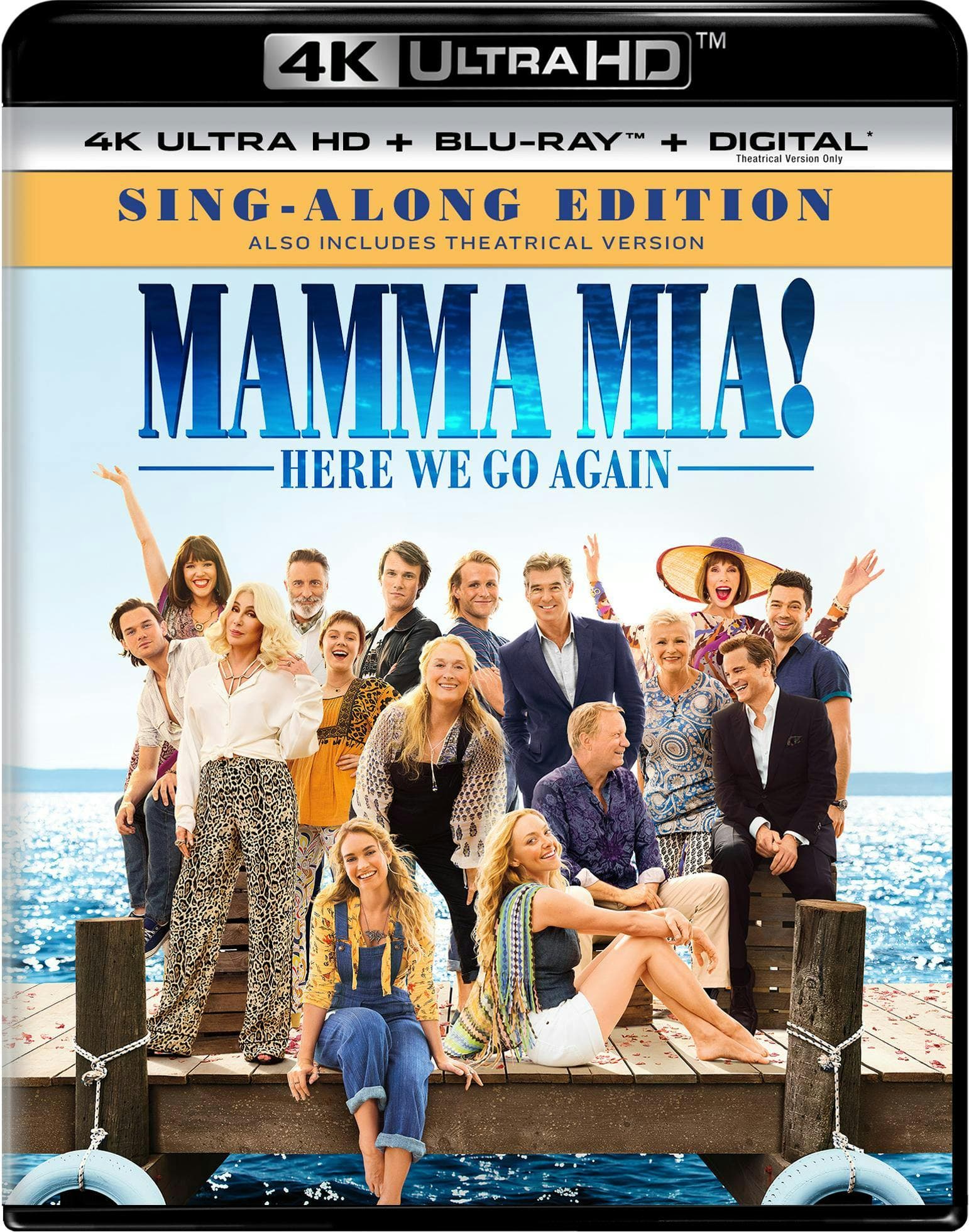 Mamma Mia! Here We Go Again (4K Ultra HD (Sing-Along Edition)) poster