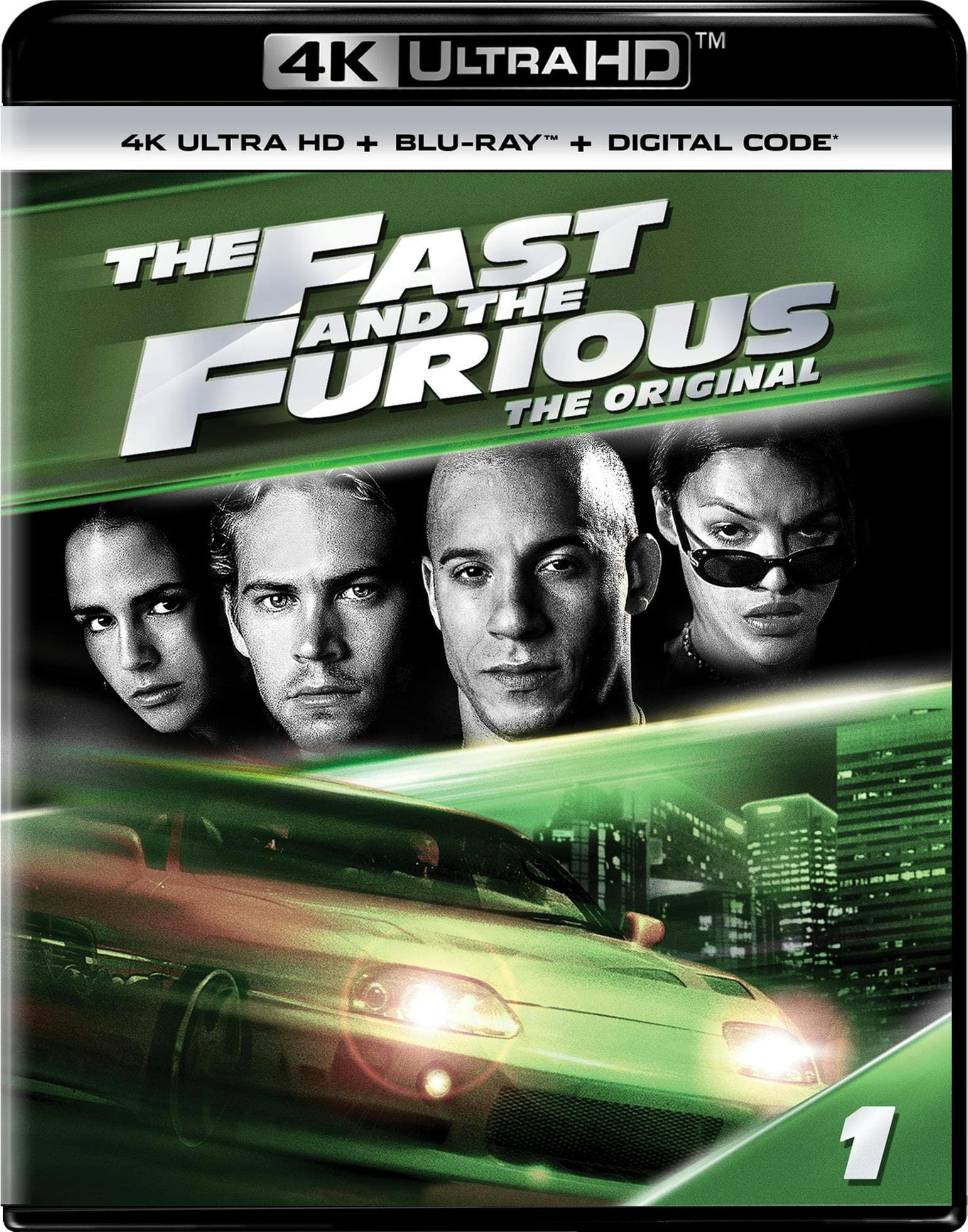The Fast and the Furious poster