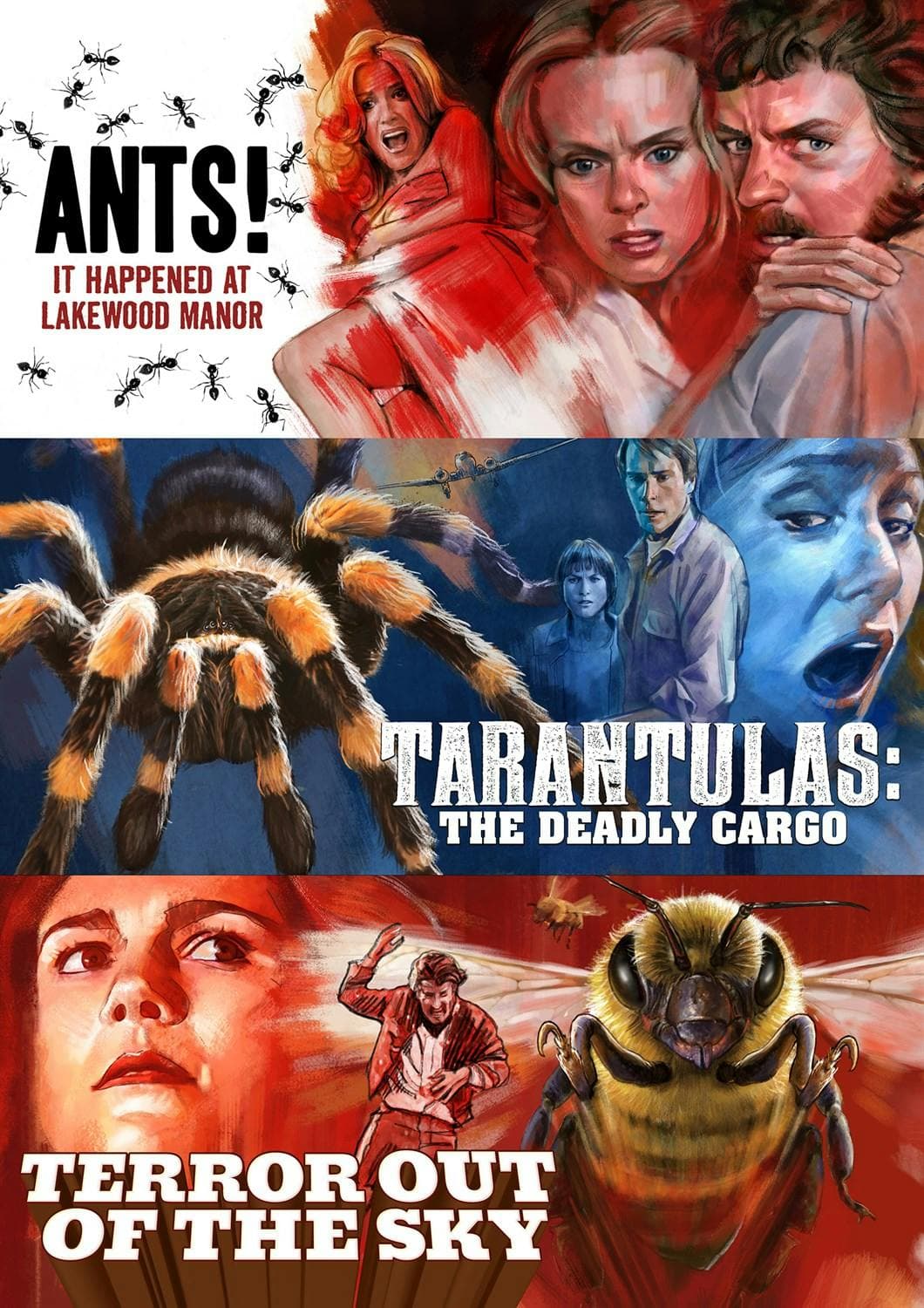 Ants! / Tarantulas: The Deadly Cargo / Terror Out of the Sky poster