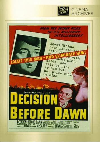 Decision Before Dawn poster