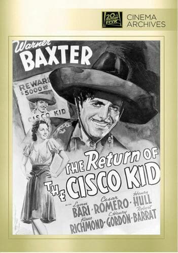 Return of the Cisco Kid, The poster