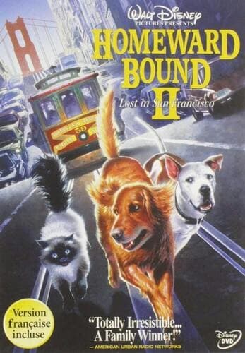 Homeward Bound II: Lost In San Francisco poster