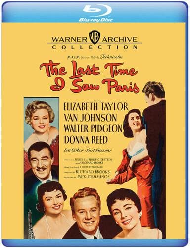 The Last Time I Saw Paris poster