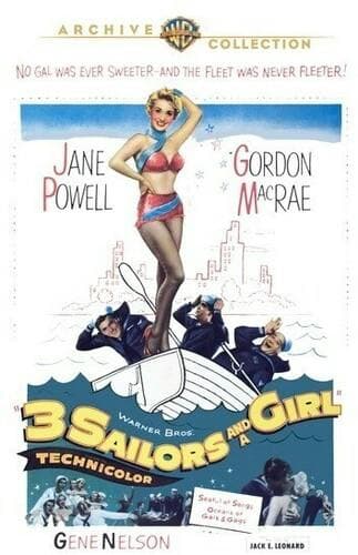3 Sailors and A Girl poster