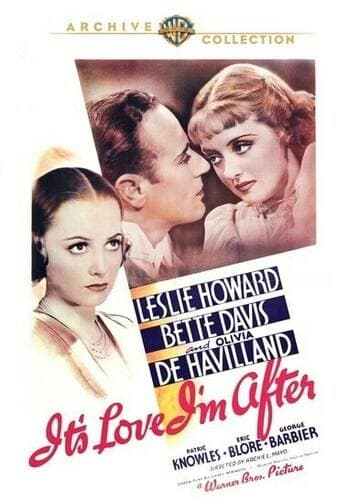 It's Love I'm After poster