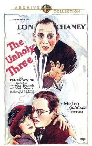 Unholy Three, The poster