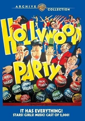 Hollywood Party poster