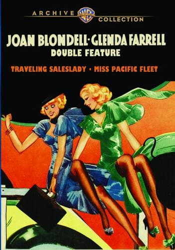 Traveling Saleslady / Miss Pacific Fleet: Joan Blondell & Glenda Farrell Double Feature poster