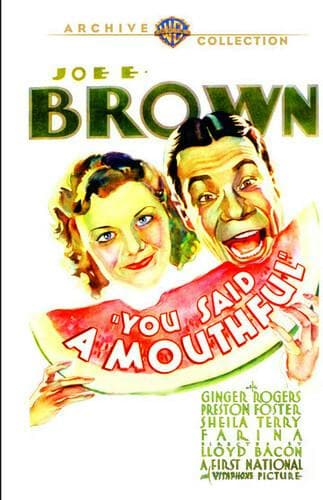You Said a Mouthful poster