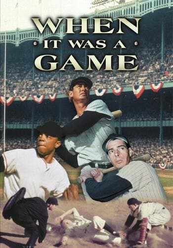 When It Was a Game poster