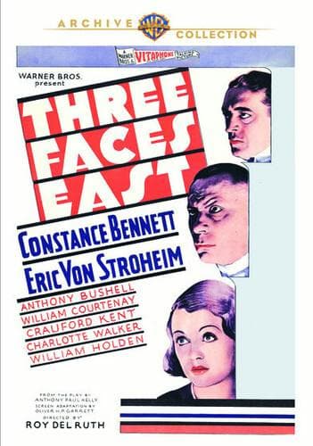 Three Faces East poster