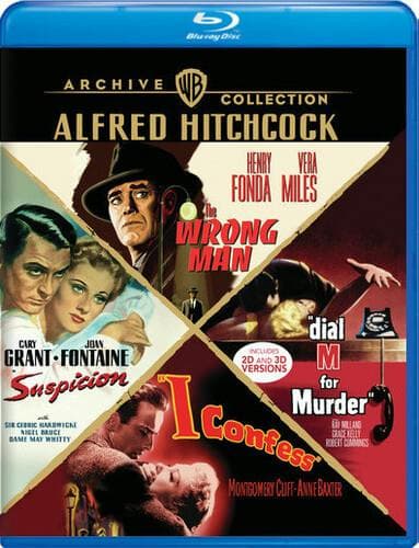 4-Film Collection: Alfred Hitchcock poster